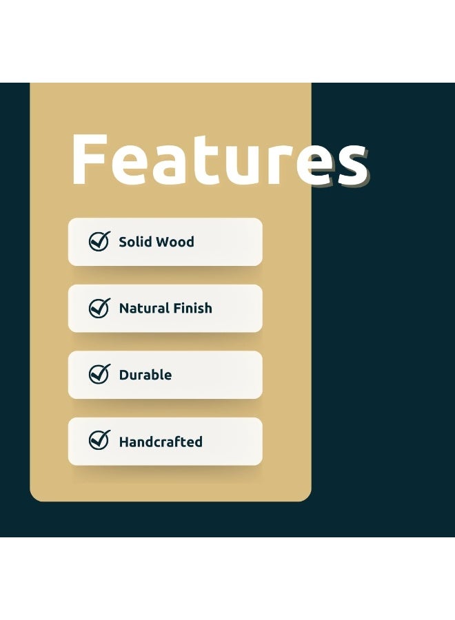 HilalFul Solid Wood 3D Round Incense Holder | Home Decoration Incense Stand | Bakhoor Burner | Home Fragrance | Diffuser | Madkhan | Gift Set for Wedding, Anniversary, Eid, Ramadan - Image 4